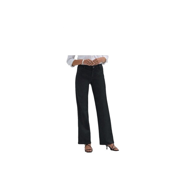 Lee Women Ultra Lux Comfort With Flex Motion Trouser Pants Black Sz 4 New NWT - Picture 1 of 5